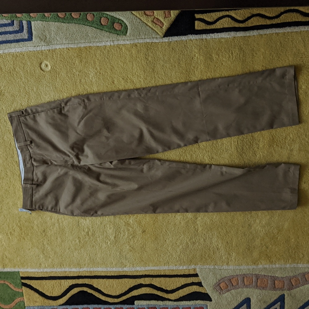 Architect Men's Khaki Trousers 32x32 NWT